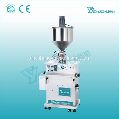 Guangzhou Shangyu high quality vertical pneumatic filling machine for cream,lotion,paste,oinment,butter,mayonnaise